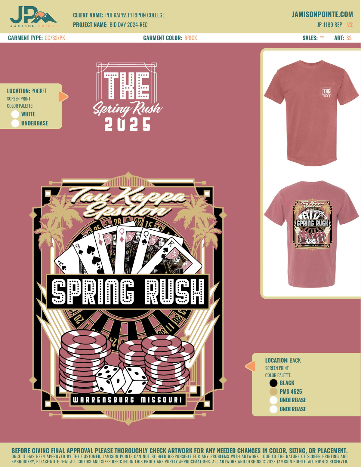 JP-1311 REP Tau Kappa Epsilon University of Central Missouri Spring Rush 2024-REC