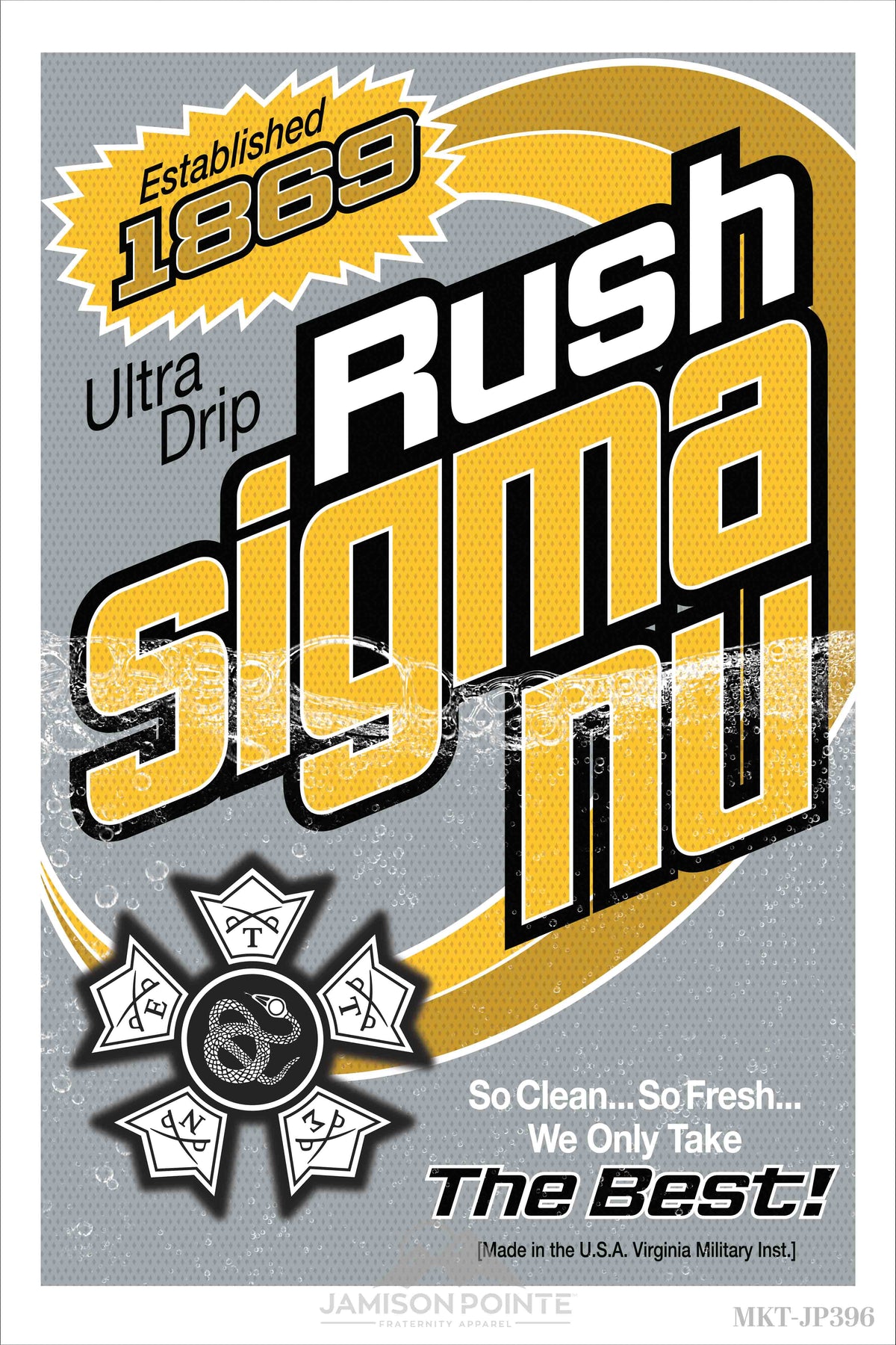 Sigma Nu Ultra Drip Rush Tshirt