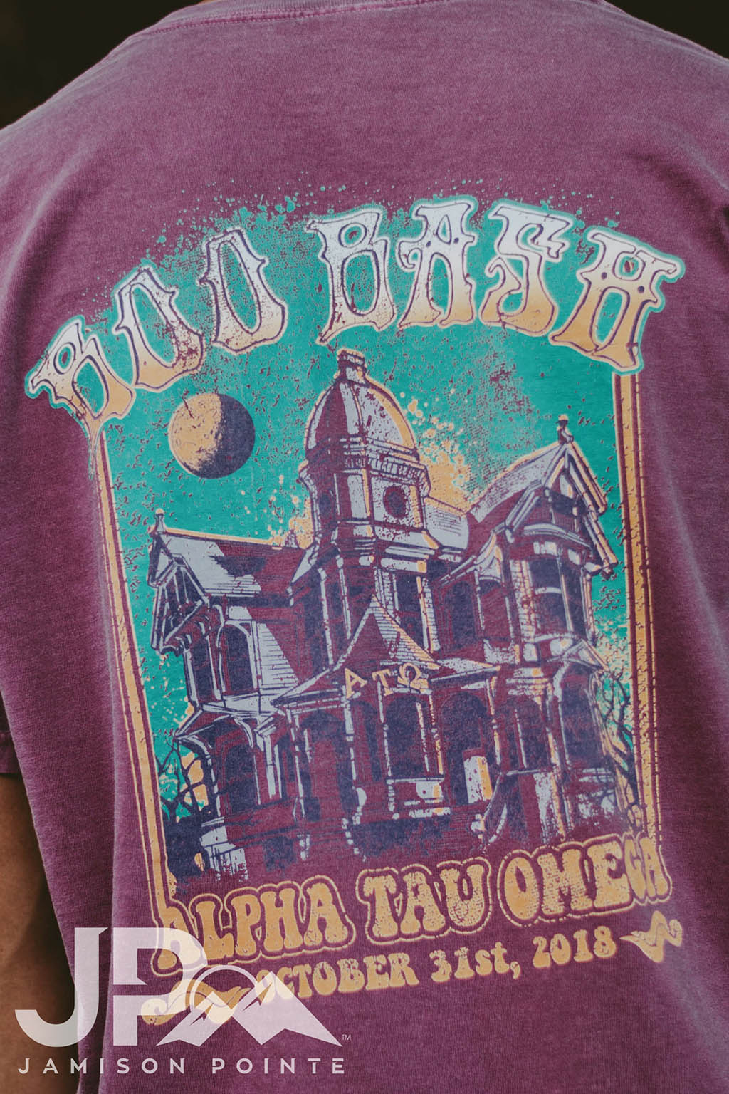 Alpha Tau Omega Halloween Boo Bash T Shirts Jamison Pointe