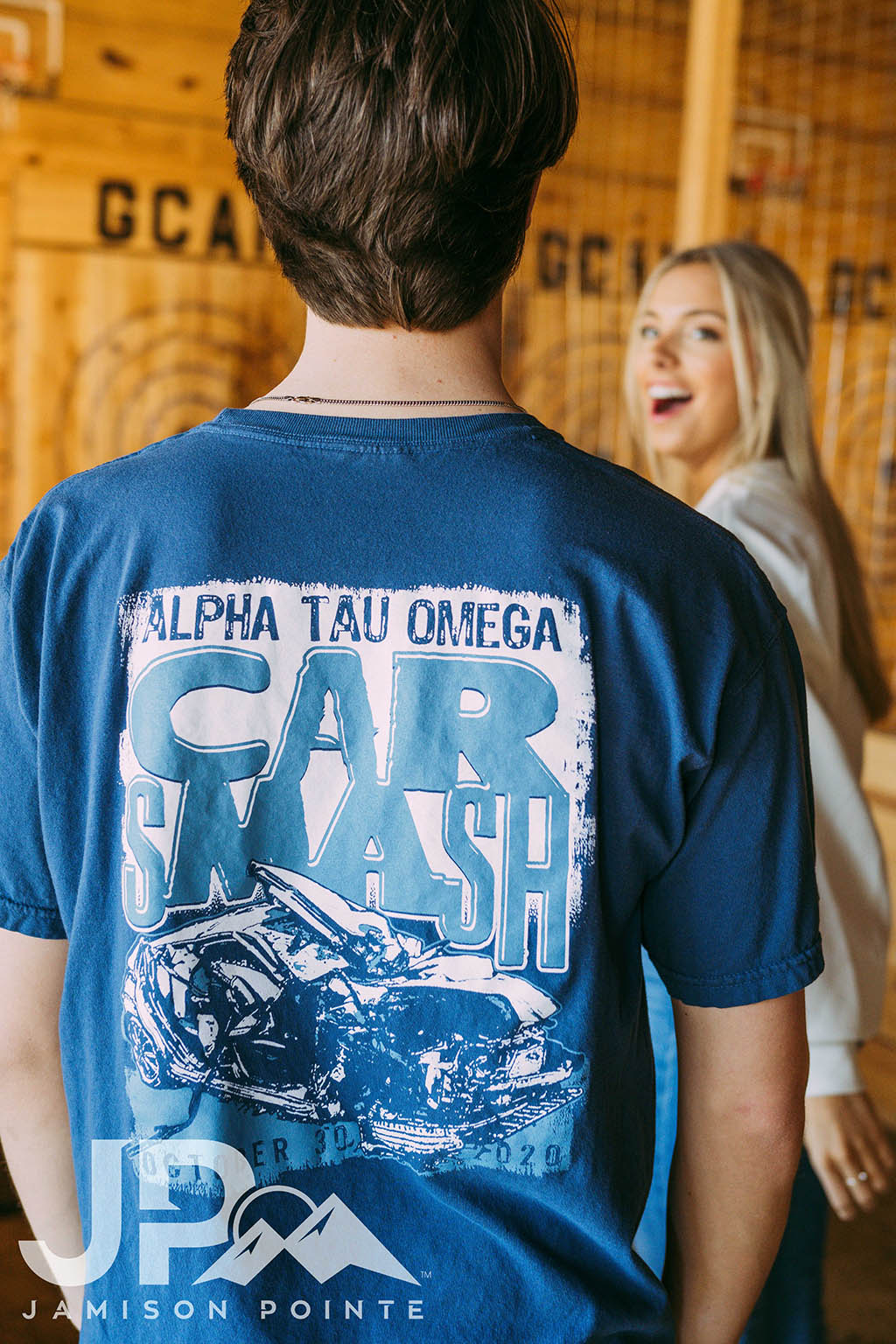 Alpha Tau Omega - The Block Baseball Jersey