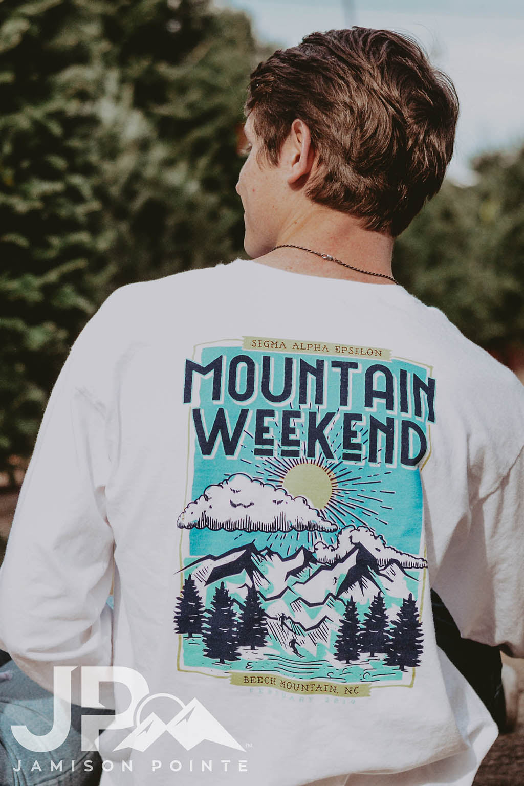 Sigma Alpha Epsilon Mountain Weekend Sun T-Shirts | Jamison Pointe