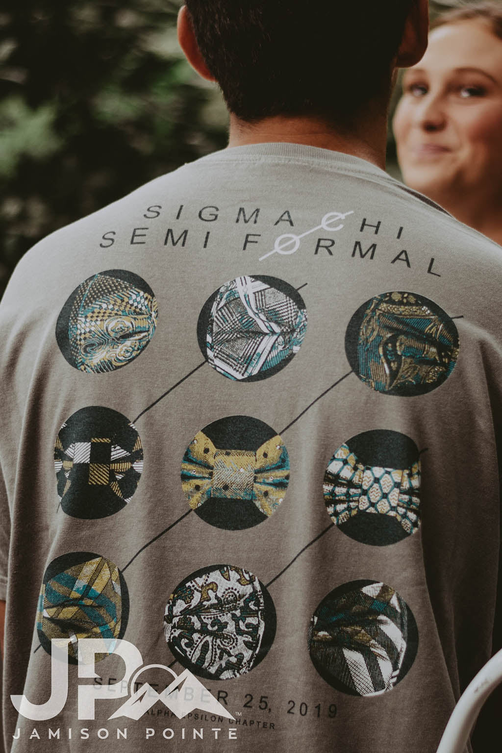 Sigma Chi Semi Formal Bow Tie Custom Fraternity Shirt Jamison Pointe