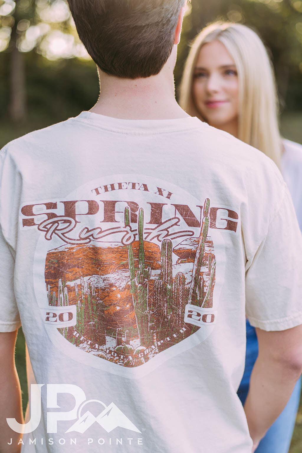 Theta Xi Spring Rush Desert Tee