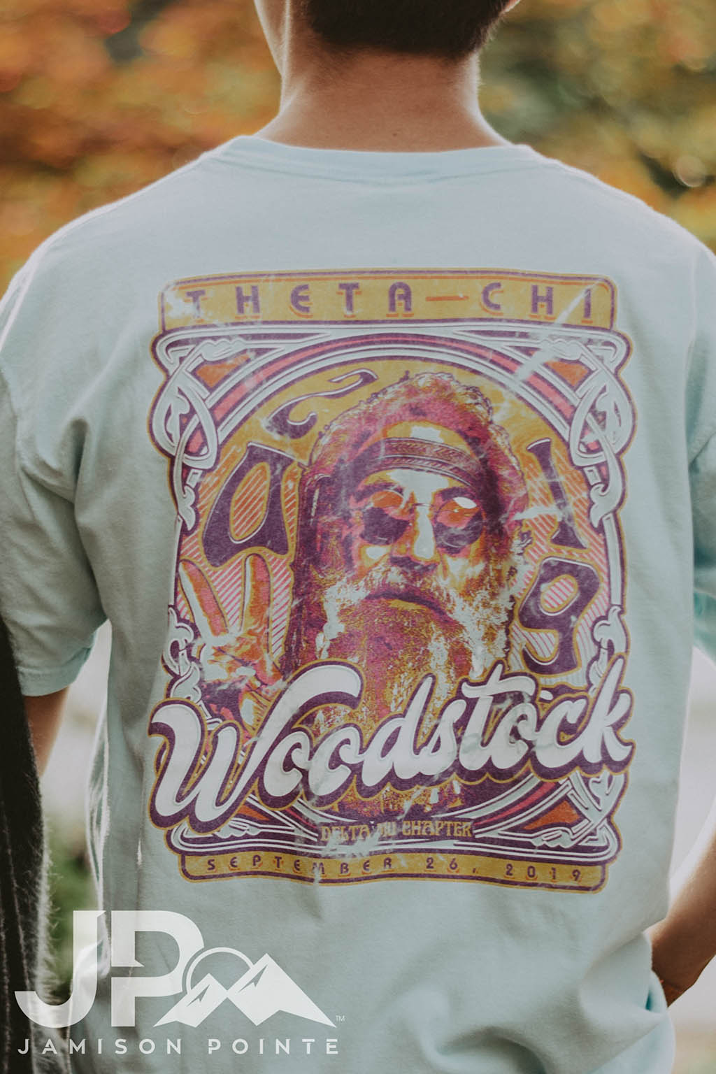 Theta Chi Woodstock Social Custom Fraternity Shirt Jamison Pointe